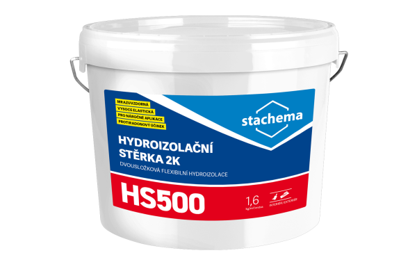Stachema HS500 /  SANAFLEX WPM 2K Tekutá hydroizolácia dvojzložková