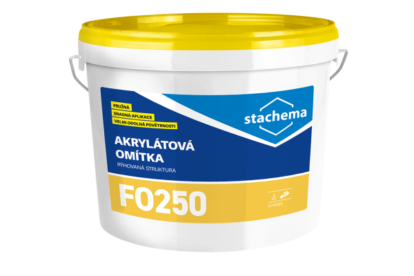 Stachema FO250 ECOLOR O Akrylátová omietka ryhovaná 25 kg Báza A