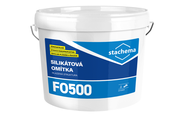 Stachema FO500 COLORSIL R Silikátová omietka rustikálna 25 kg  Báza A