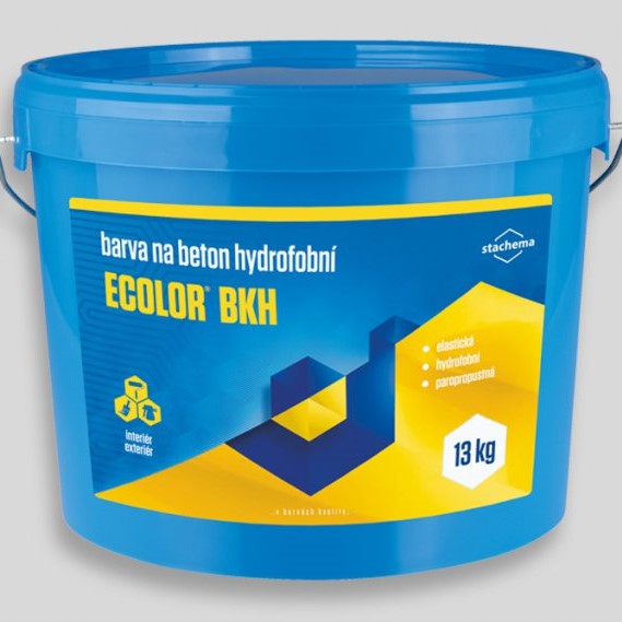 Stachema ECOLOR BKH Farba na betón hydrofóbna Biela 13 kg