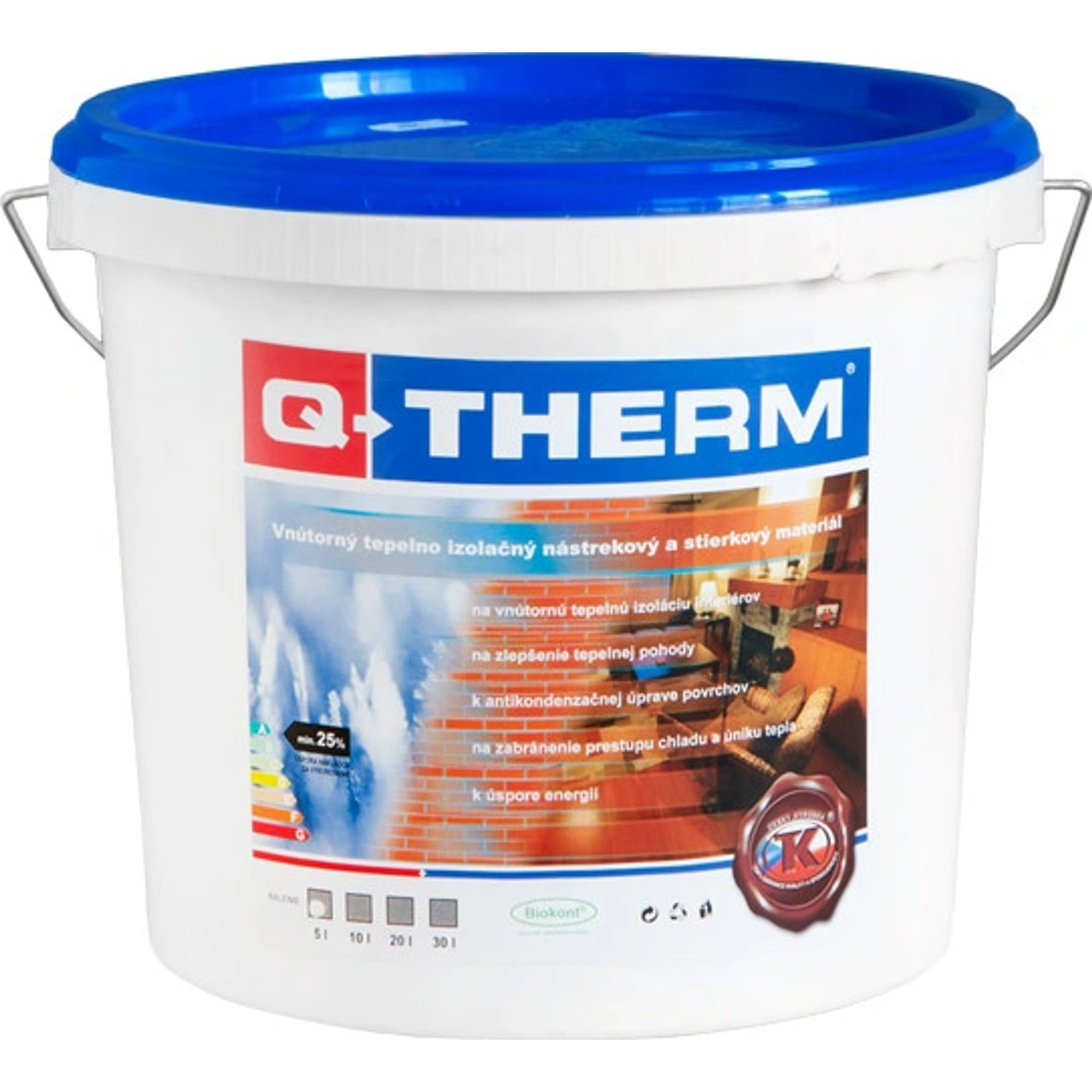 Q-Therm - tepelnoizolačná stierkova hmota Q therm 5 L