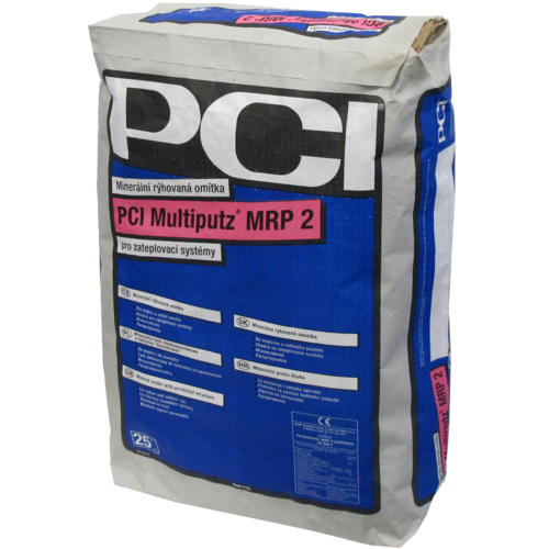 PCI Multiputz® MRP Ryhovaná omietka na tvorbu dekoratívnych povrchov 25 kg, 2mm
