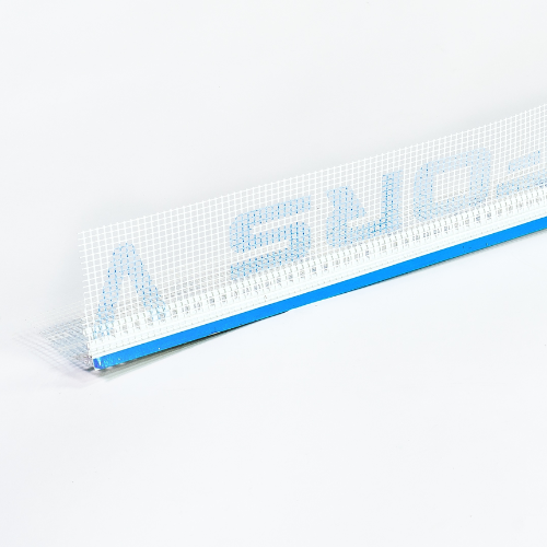 Odkapový profil PVC s tkaninou a ochrannou fóliou 2,5m, 20 ks