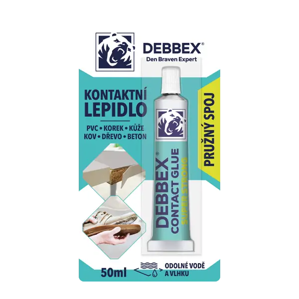 Den Braven DEBBEX Kontaktné lepidlo 50 ml