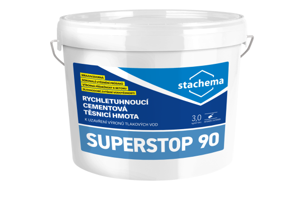 Stachema SUPERSTOP 90 Rýchlotuhnúca cementová tesniaca malta 10 kg