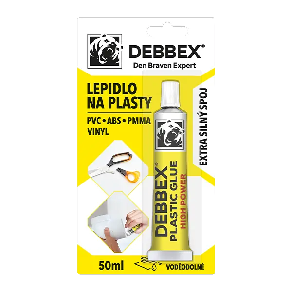 Debbex Lepidlo na plasty 50ml