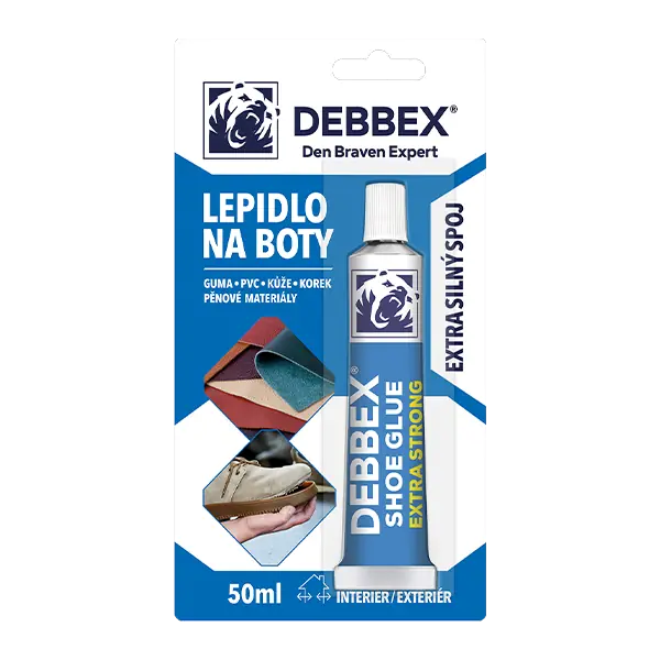 Debbex Lepidlo na topánky 50ml