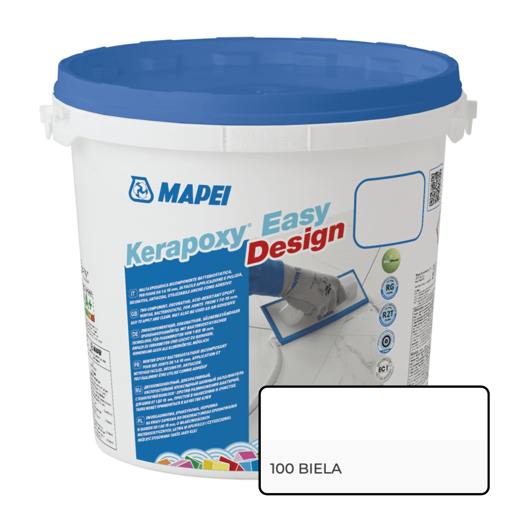 Mapei Kerapoxy Easy Design 2K Epoxidová škárovacia hmota 3 kg 100 Biela