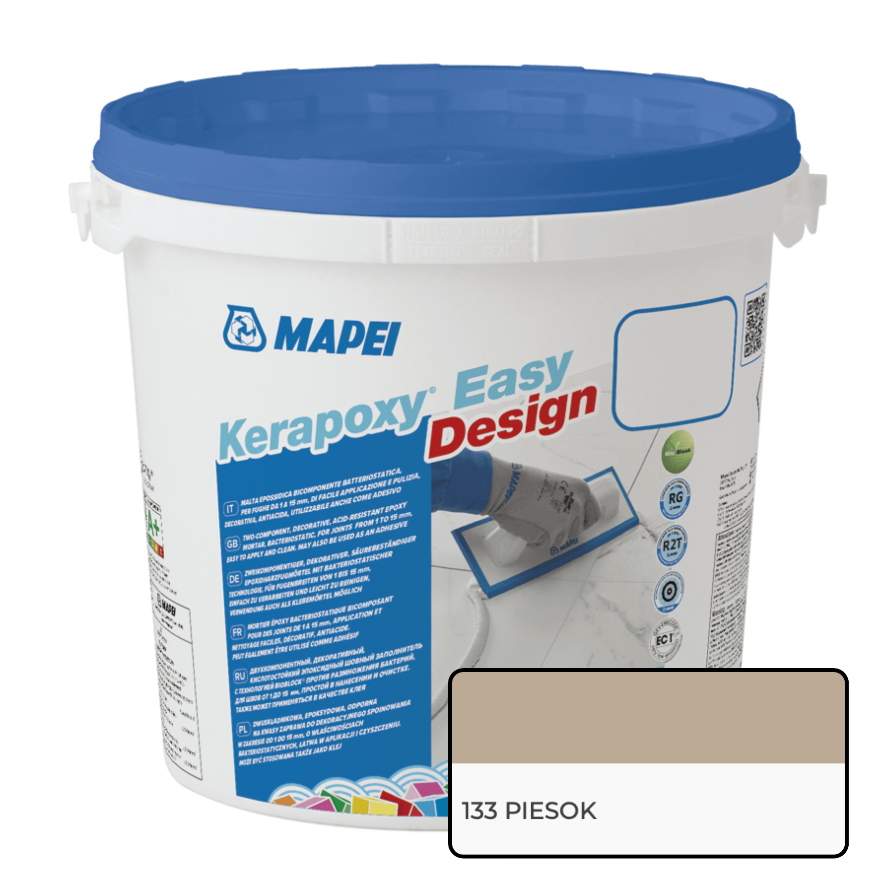 Mapei Kerapoxy Easy Design 2K Epoxidová škárovacia hmota 3 kg 133 Piesok